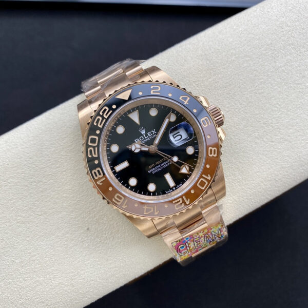 Rolex GMT-MASTER II "Root Beer" Watch - m126715chnr-0001 Replica