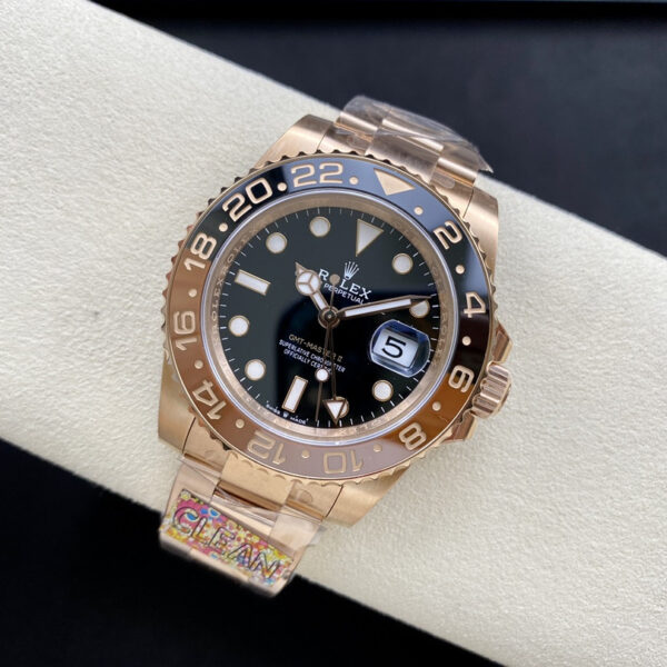 Rolex GMT-MASTER II "Root Beer" Watch - m126715chnr-0001 Replica