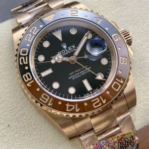 Rolex GMT-MASTER II "Root Beer" Watch - m126715chnr-0001 Replica